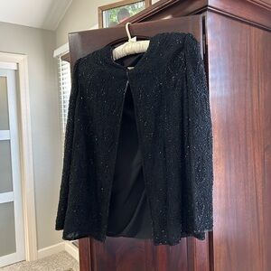 Elegant Black Women's Cape